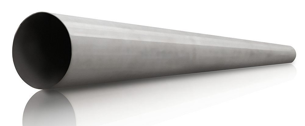 Tubo schedule 10 Externo SCH - 26,67 mm, parede_ SCH-10s - 2,11 mm com costura 6 metros